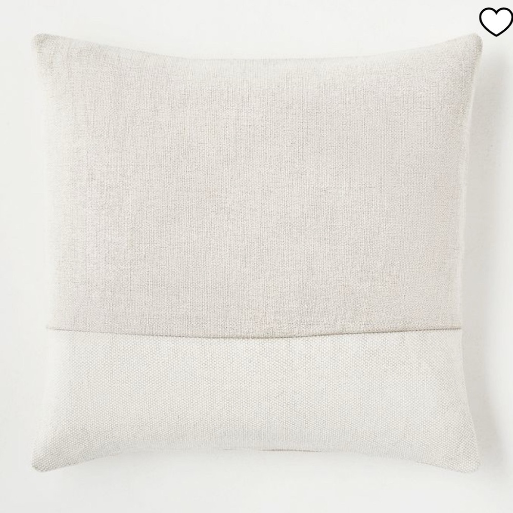 West Elm Cotton Canvas Pillow Cover Set of 2